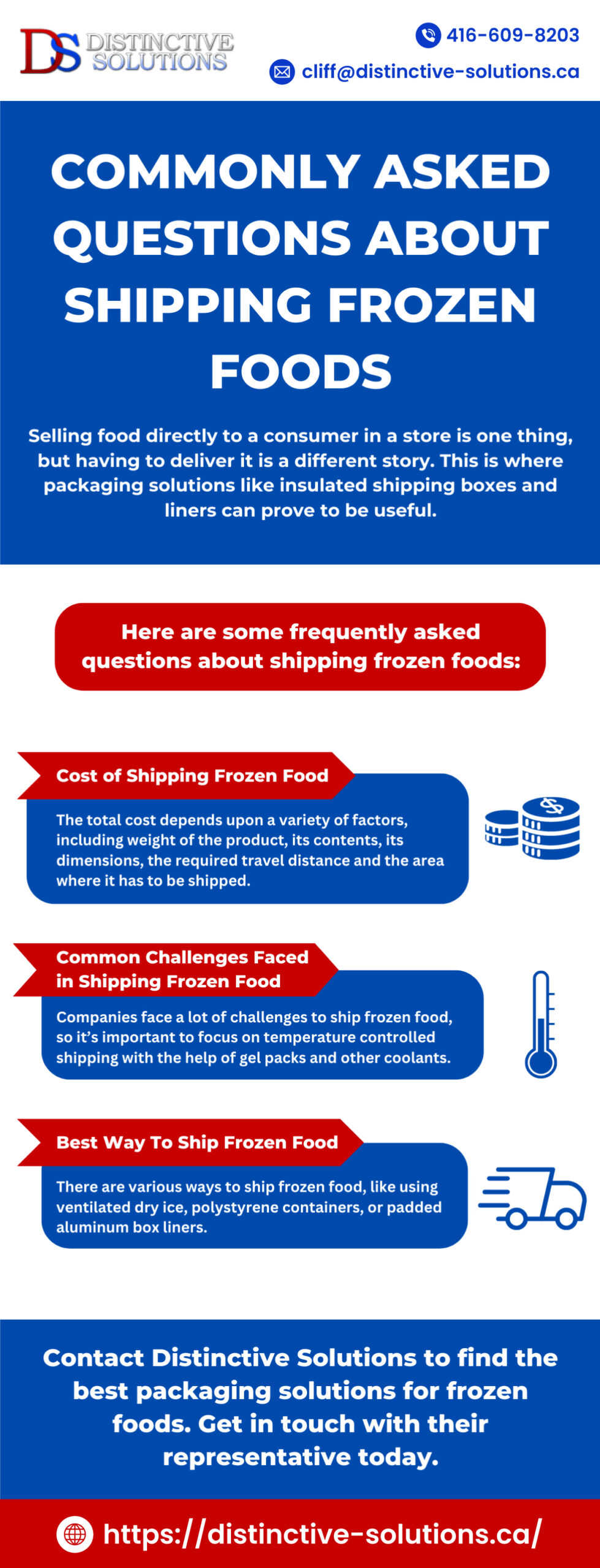 Shipping Frozen Foods